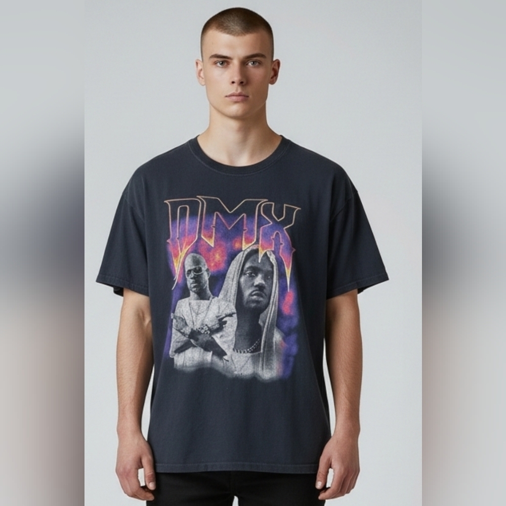 DMX  Size Medium Rapper Hip Hop Music Star Graphic Tee Urban Wear